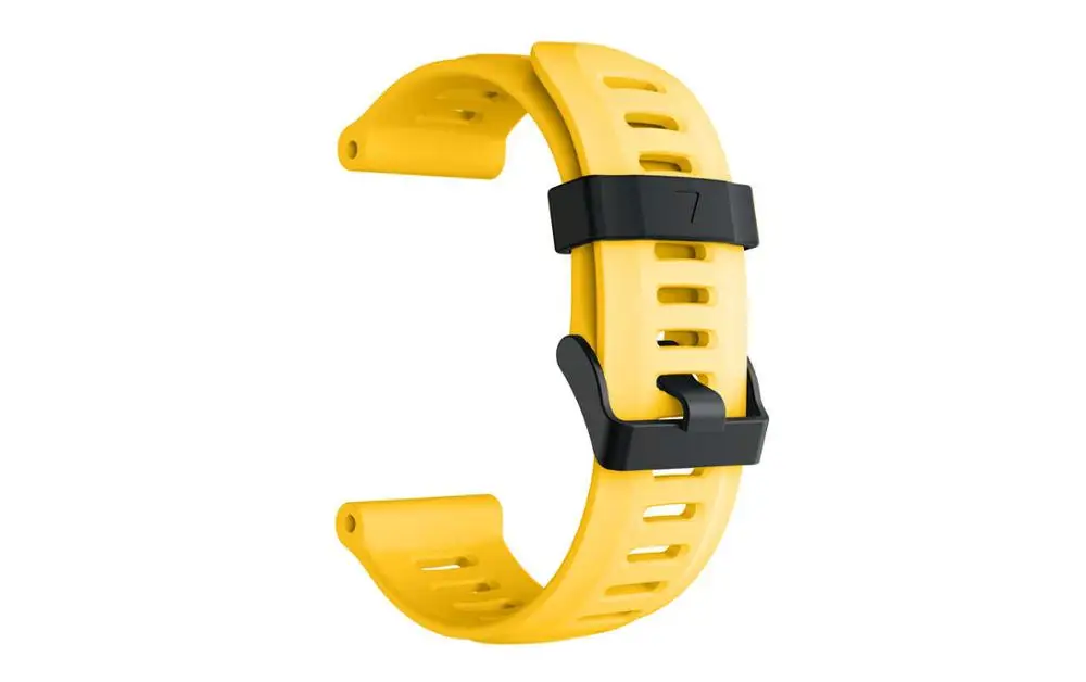 yellow Силиконовый ремешок для часов Ремешок для Garmin Fenix 5X Fenix5X Plus браслет для Garmin Fenix 3 Fenix3HR браслет часы - Цвет ремешка: yellow