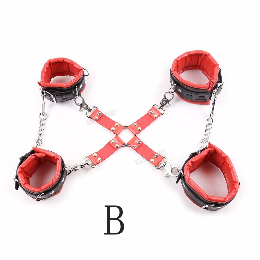 Thierry Advanced Deluxe наручники ножные браслеты мягкое ощущение Связывание ограничитель