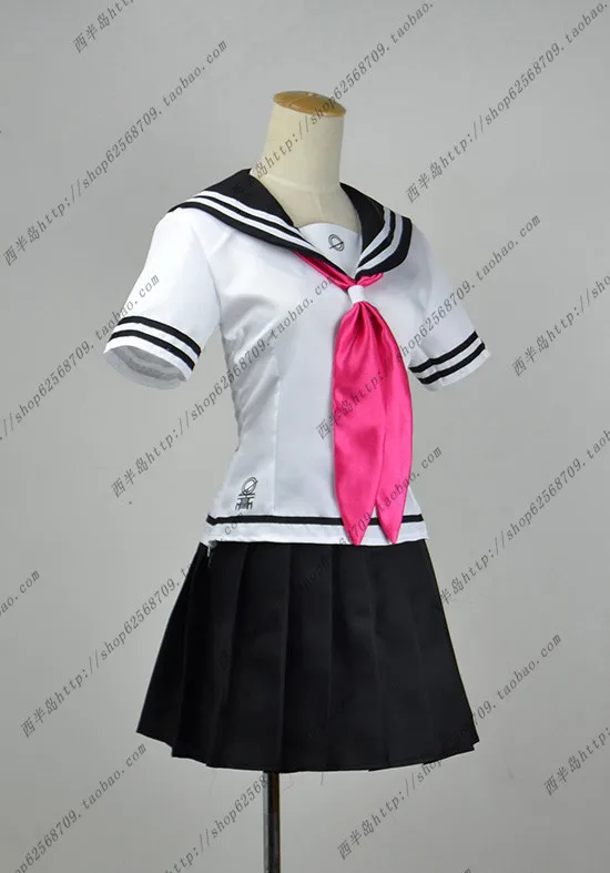 Danganronpa Dangan-Ronpa Ибуки миода Косплей Костюм на заказ