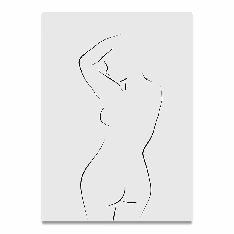 Matisse Picasso Sketch коллекция винтажная мода постеры и принты Холст Живопись Искусство настенные картины для украшения дома