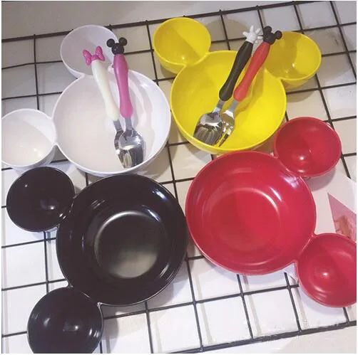 Детская стильная большая чаша фруктовое блюдо для малышей мультяшная пирога