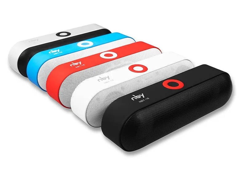 NBY-18 Портативный беспроводной Bluetooth-динамик поддерживает регулировку громкости -