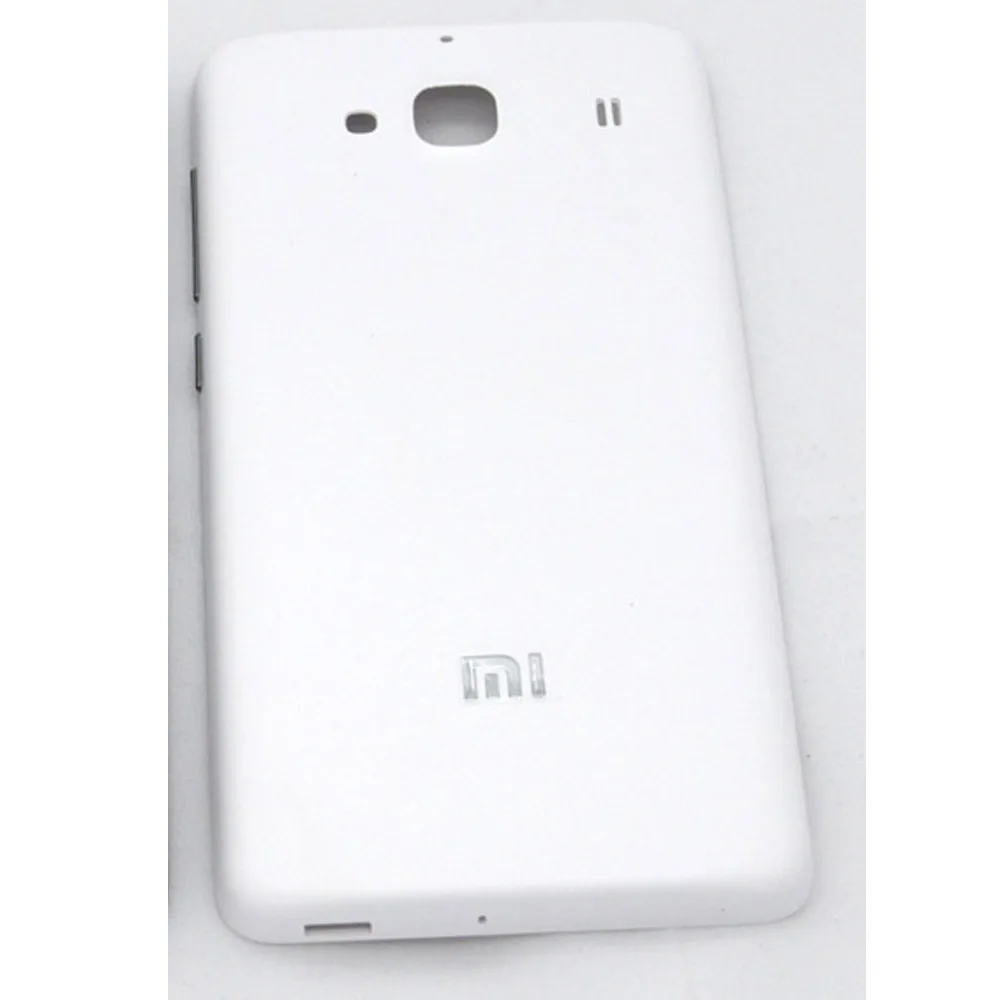 Для Redmi 2 матовый Батарея задняя крышка двери для Xiaomi Redmi 2 Батарея крышка для Xiaomi Redmi2 hongmi 2 Замена - Цвет: Белый
