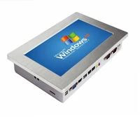 latest 10 1 inch touch computer fanless industrial tablet pc ip65 waterproof support windows 7 linux system