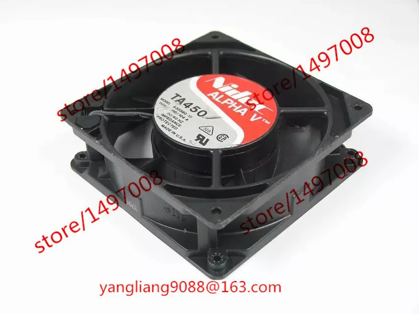 Серверный охлаждающий вентилятор Nidec TA450 A30390-10 AC 115V 0,110/A