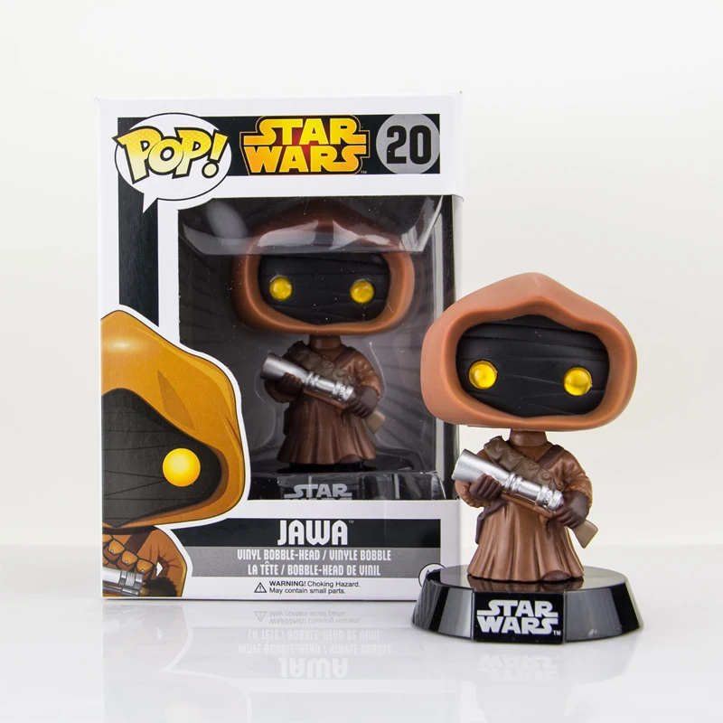 FUNKO поп Звездные войны и JAWA C-3PO ПВХ фигурку Коллекционная модель игрушечные лошадки для детский подарок