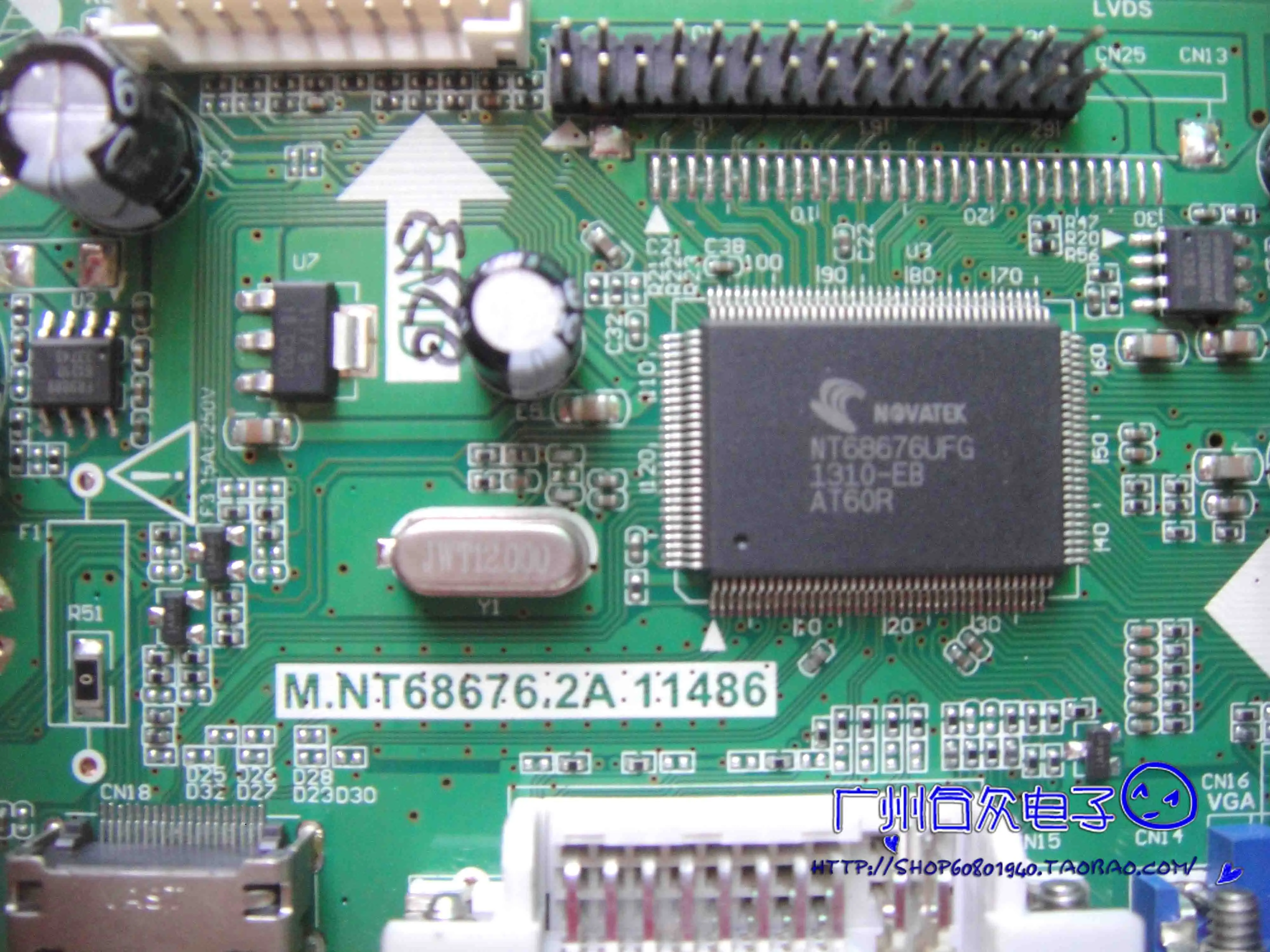 M.NT68676.2A универсальная плата ЖК контроллера HDMI DVI VGA Аудио LVDS DIY|lcd hdmi vga|lvds diylvds led |