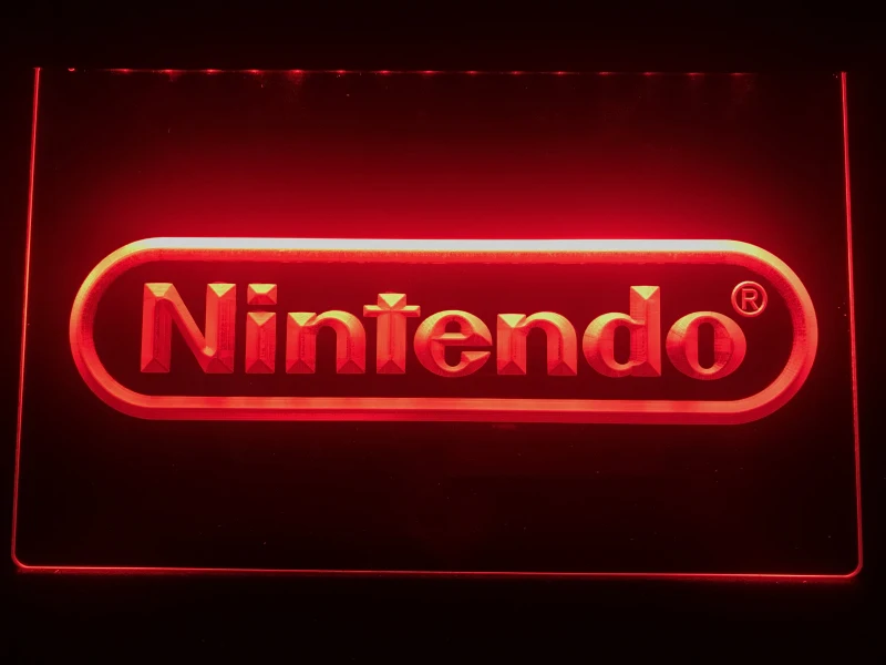 Игровая светодиодная неоновая световая вывеска E021 Nintendo|Таблички и знаки| |