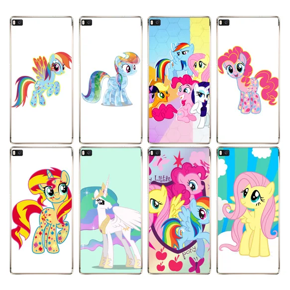 DREAMFOX K164 Rainbow dash Soft TPU Silicone Case Cover For Huawei P8 P9 P10 Lite Plus 2017 Honor 8 Pro 9 6X |