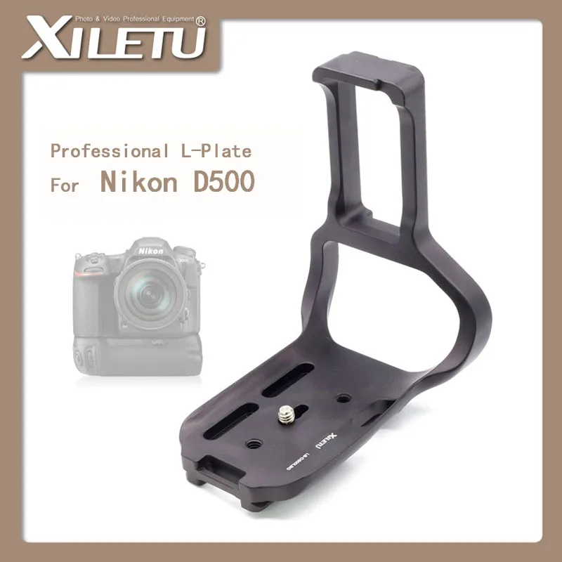 Xiletu LB-D500LBG штатива для с общей пластиной БЫСТРОРАЗЪЕМНАЯ камера аксессуары Nikon D500
