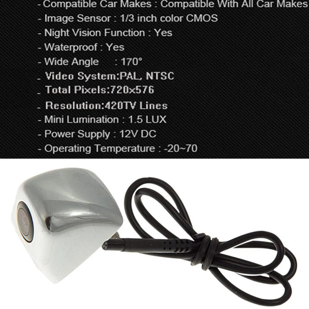 Оригинальная HD камера заднего вида для автомобиля задняя с углом обзора 170