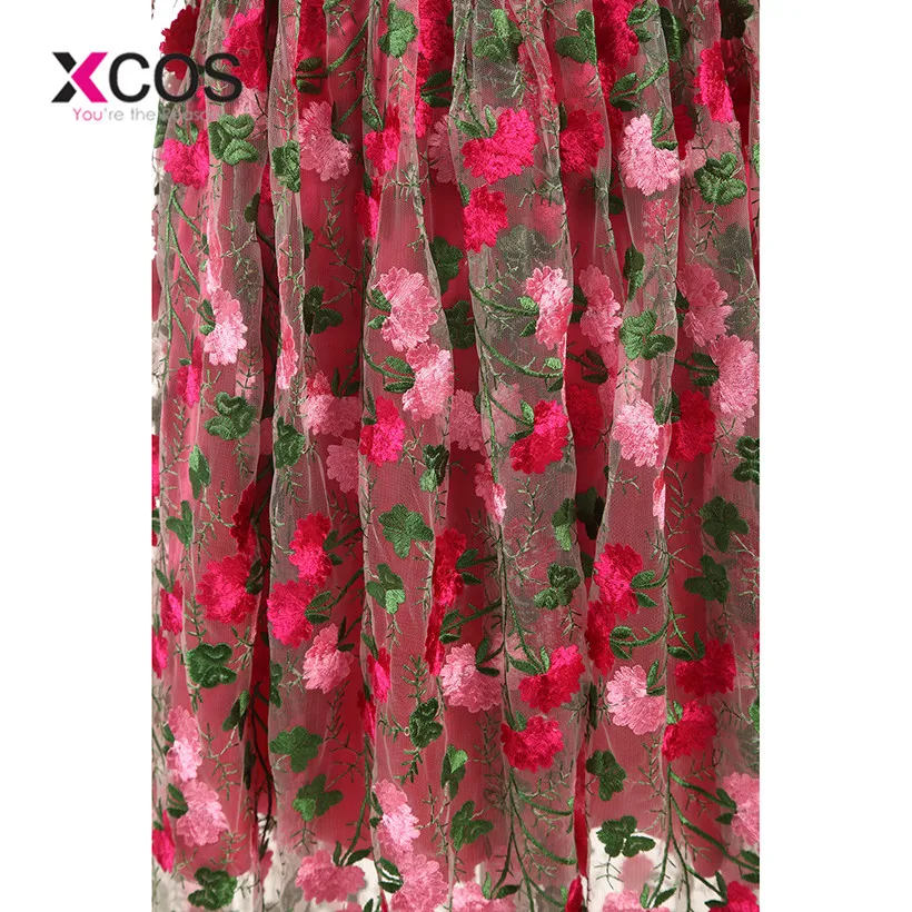 XCOS Robe De Soiree 2018 элегантное платье с вырезом &quotлодочка&quot Роскошная вышивка