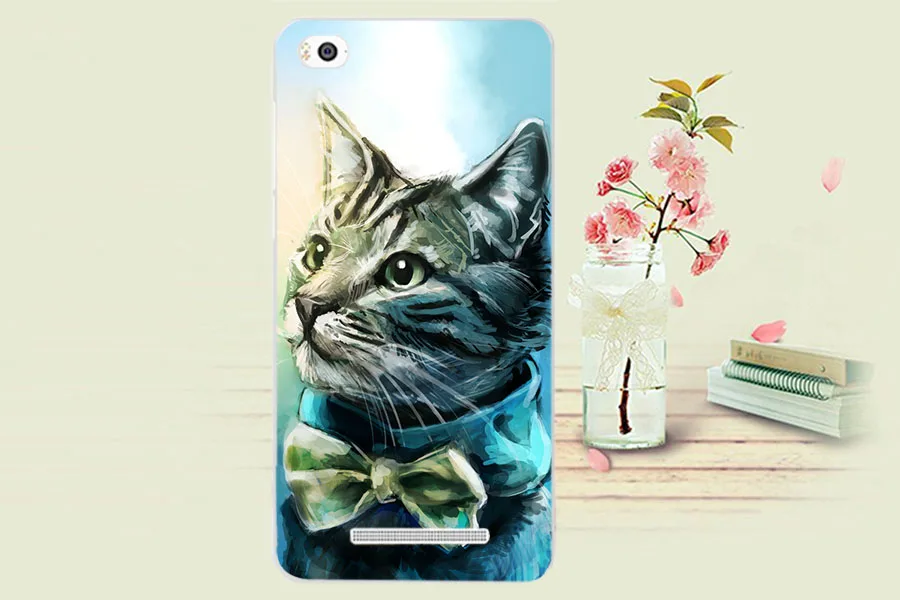 Модный Цветной жесткий чехол из поликарбоната С Рисунком Тигра совы розы