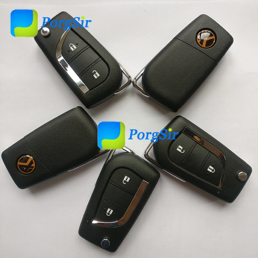 2 кнопки Xhorse VVDI универсальный пульт дистанционного управления для Toyota type
