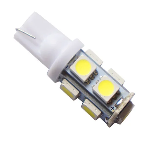 Бесплатная доставка Высокая мощность белый DC12V T10 9 светодиодный 9smd 5050 9SMD