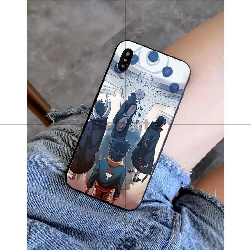A13 Babaite Naruto Akatsuki Uchiha DIY Окрашенные аксессуары для телефонов Чехол для Apple iPhone 8 7 6 6 S Plus X XS MAX 5 5S SE XR чехол - Цвет: A13