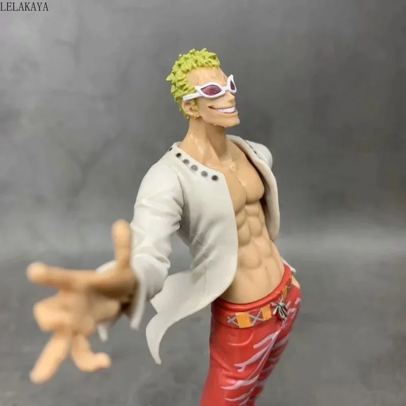 1 шт. японского аниме один кусок Grandline мужчины VOL.17 donquixote doflamingo 1/7 Масштаб ПВХ