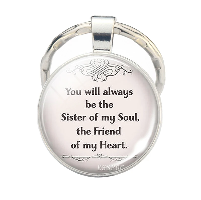 Лучшие друзья сестры которые мы выбираем кулон дружбы Цитата Ювелирные изделия