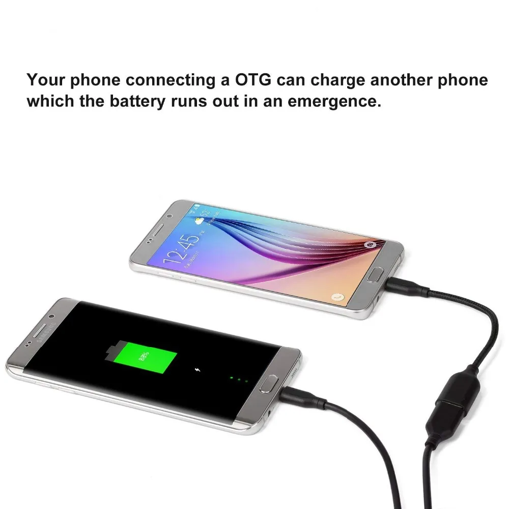 Адаптер Micro USB OTG папа 2 0 адаптер конвертер для мобильных телефонов Samsung Xiaomi LG Huawei