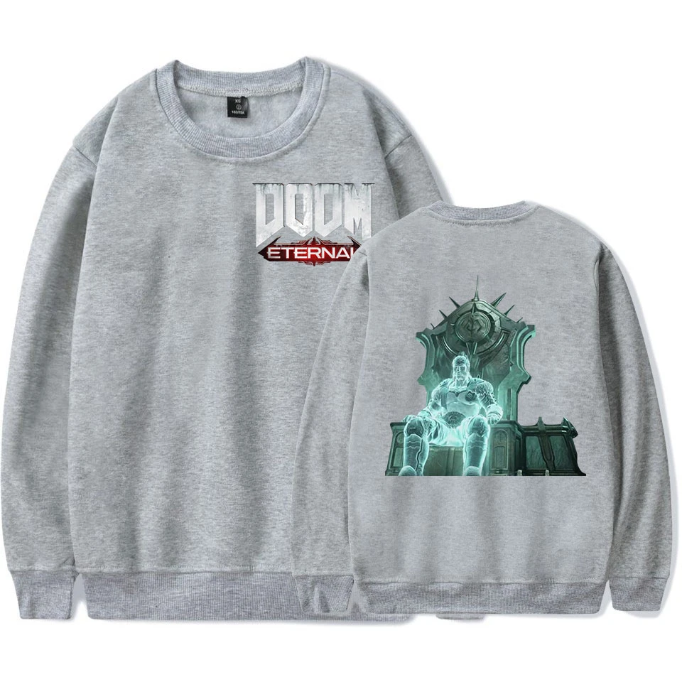 Doom Eternal свитшоты крутые повседневные толстовки высокого качества Harajuku