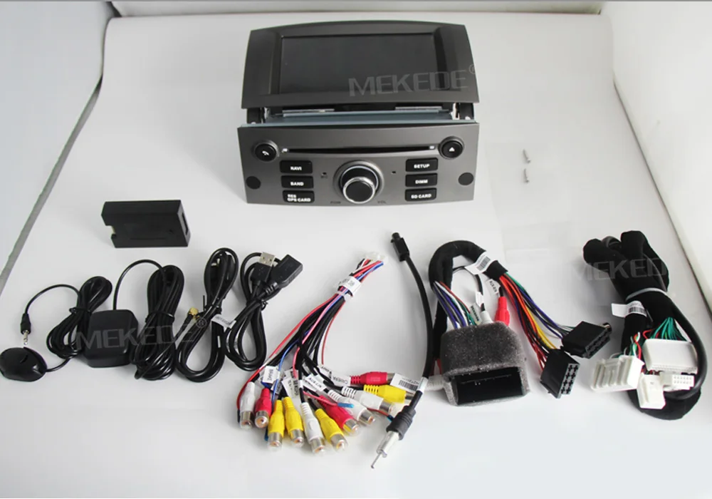 MEKEDE PX3 RK3188 чистый Android 7,1 четырехъядерный Автомобильный gps dvd-плеер для peugeot 407 2004-2010 поддержка 4G wifi BT Радио
