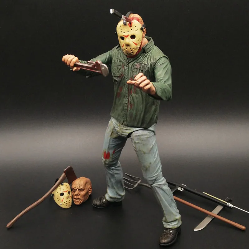 NECA Friday 13th Jason 2009 Remake Voorhees Deluxe Edition Ultimate фигурка игрушка ужас подарок