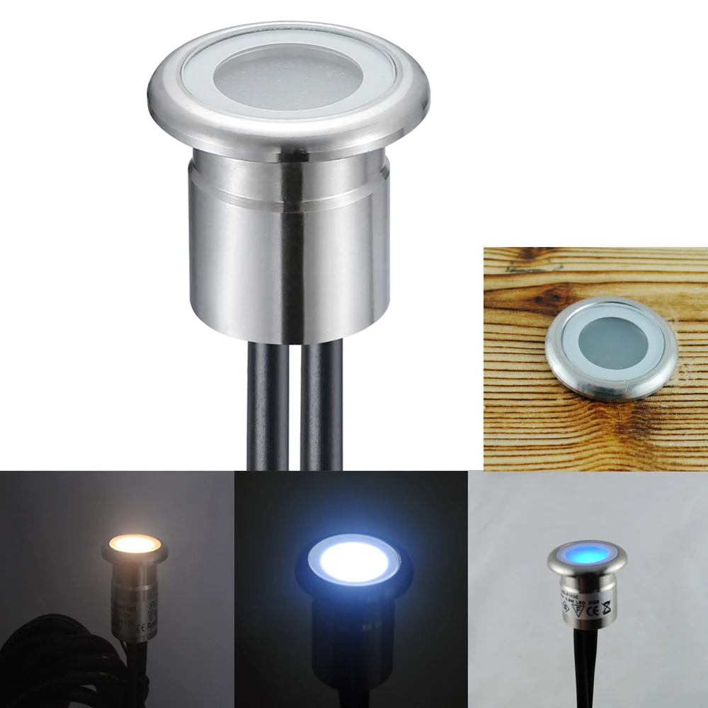 Встраиваемый светодиодный настенный ночник для лестницы 10 шт./лот 12 В