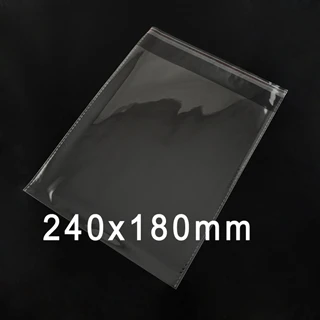240x180mm 1000 шт., разные размеры, 1000 шт./лот, прозрачные пакеты для виолончели, вечерние, Подарочные, целлофановые, для шоколада, леденца, свадебные, односторонние, толщина: 0,07 мм - Цвет: 240x180mm