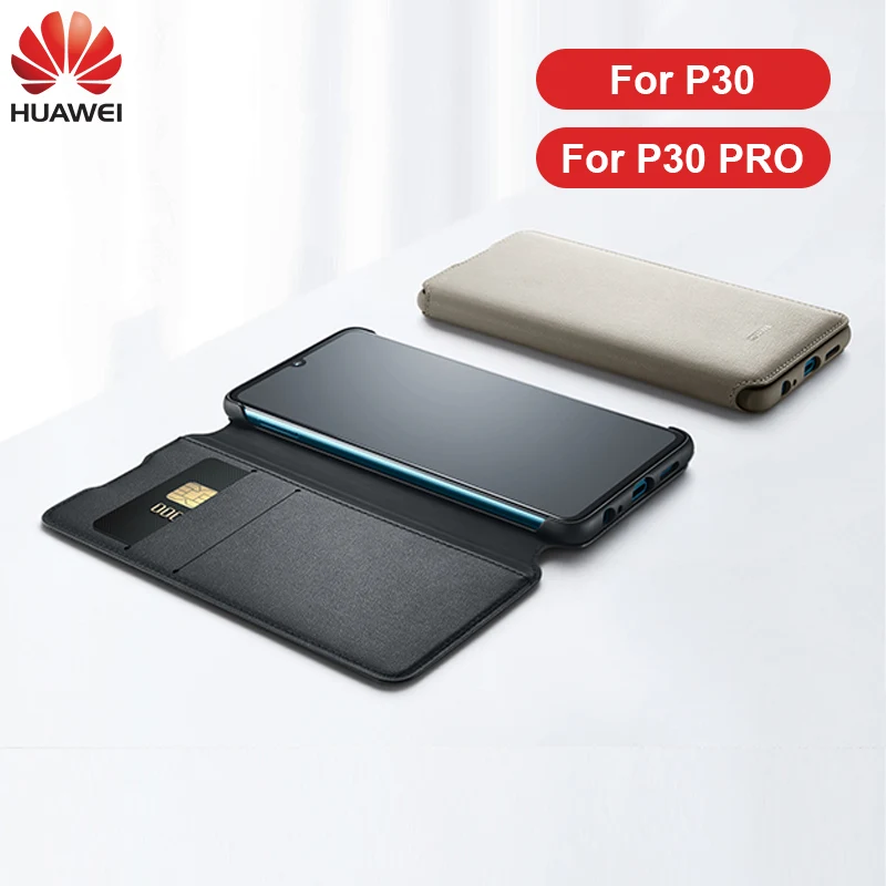 Оригинальный чехол кошелек для Huawei P30 pro Роскошный деловой Чехол книжка с