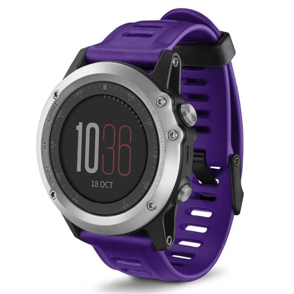 Ремешок силиконовый для наручных часов Garmin Fenix 5x 5xplus 6x 6xplus 3 3HR|Ремешки часов| |