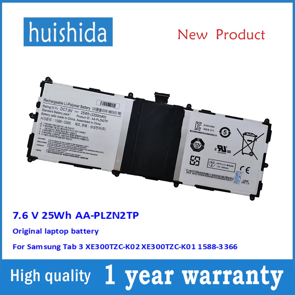 7 6 В 25Wh AA PLZN2TP Оригинальный аккумулятор для ноутбука samsung Tab 3 XE300TZC K02 K01 1588 3366