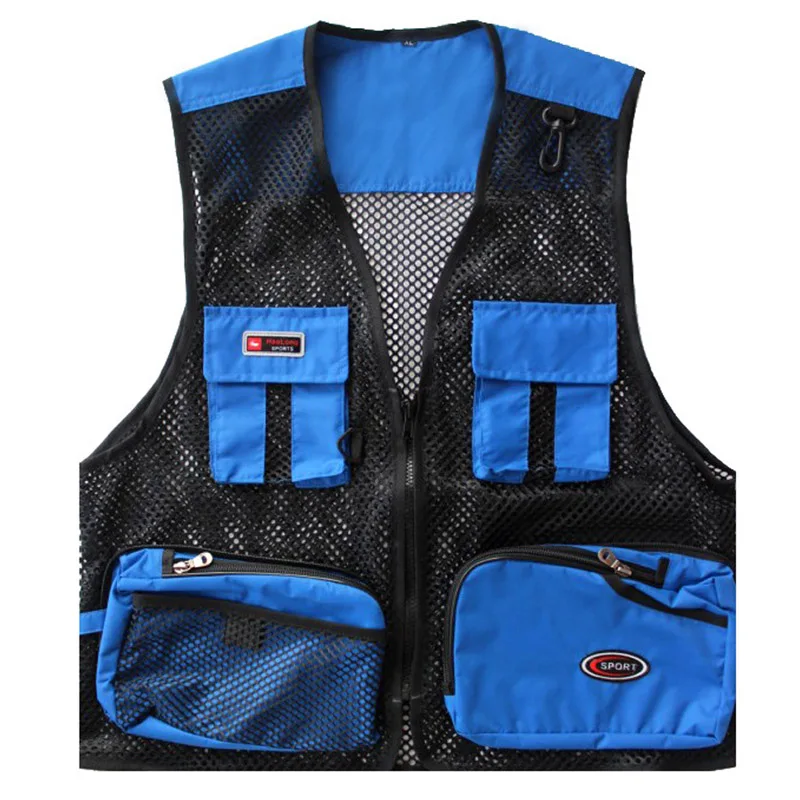 Мужские жилеты для рыбалки нахлыстом многофункциональная куртка фотосъемки