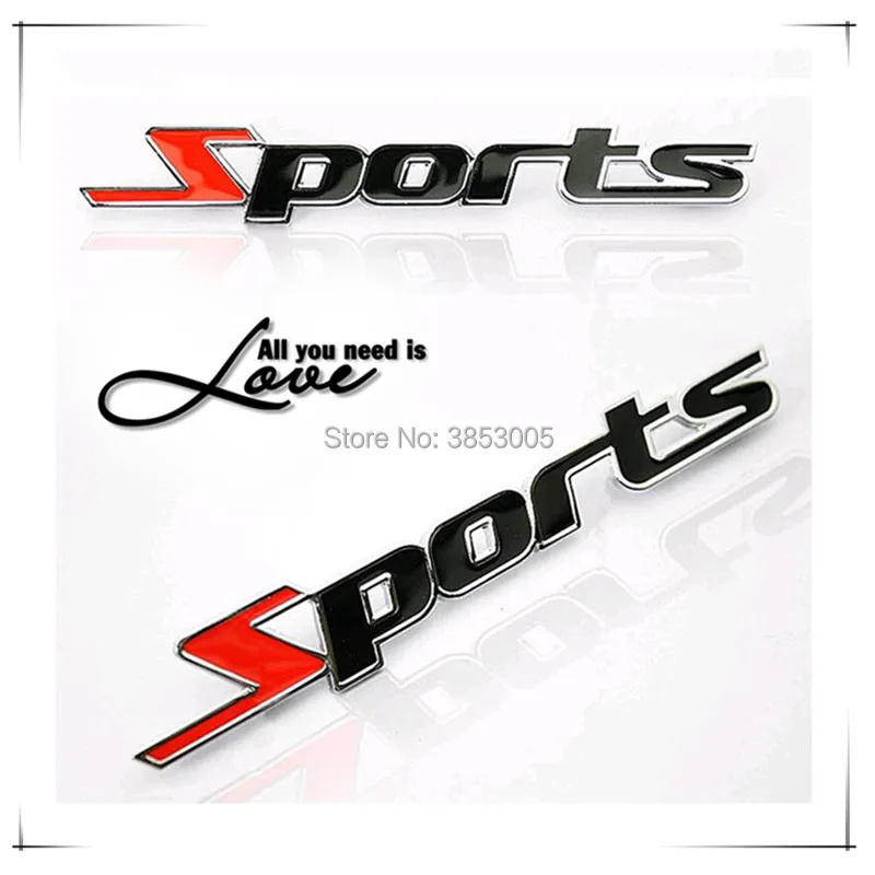 Автомобильный Стайлинг спортивный логотип эмблема значок наклейка Наклейка для