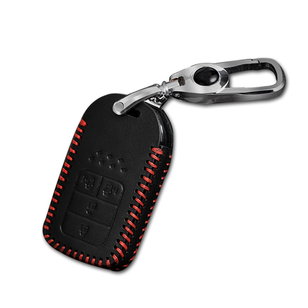 Кожаный чехол с дистанционным управлением Чехол для автомобильного ключа Honda 4
