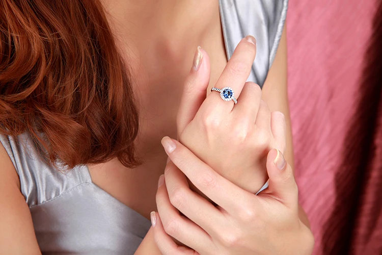 1 2 карат великолепный разноцветный натуральный сапфир Круглый 6 мм Красочный