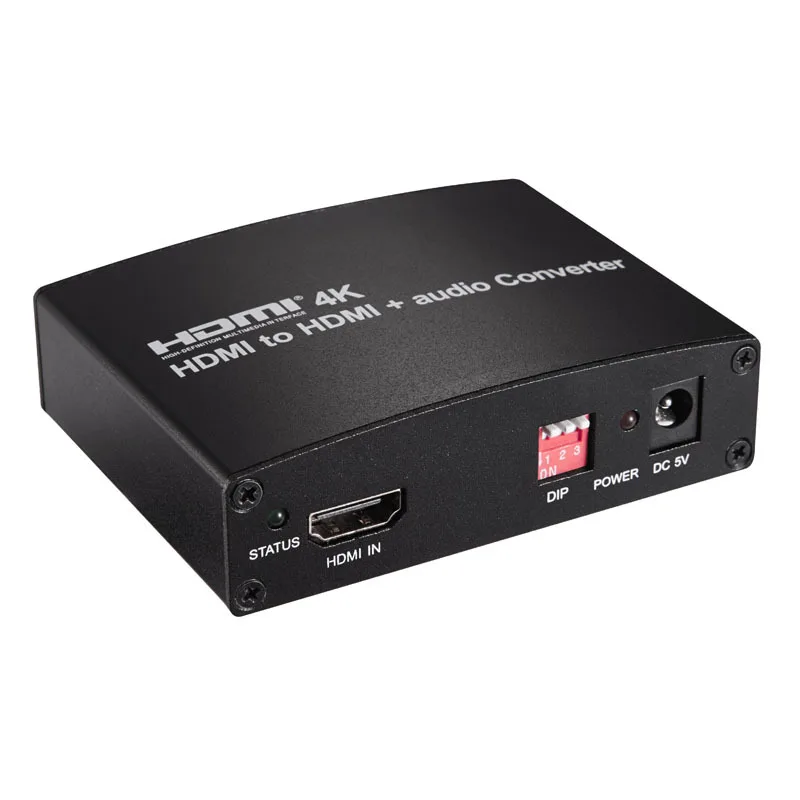 

Новый 4K x 2K HDMI-совместимый преобразователь HD в HD и аудио с оптическим коаксиальным разъемом 3,5 мм адаптер преобразователя EDID Management