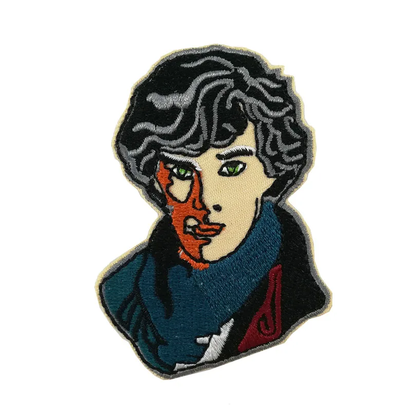 Sherlock TV show британская серия драм вышитые новые нашивки с утюгом для одежды
