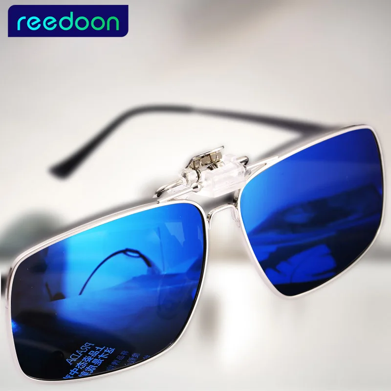 Оправа для очков солнцезащитные очки с зажимом брендовые поляризованные линзы