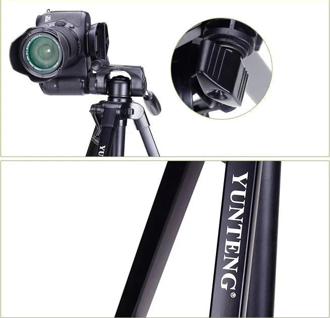 YUNTENG VCT-668 штатив для камеры DV профессиональное фотографическое оборудование Gimbal Head
