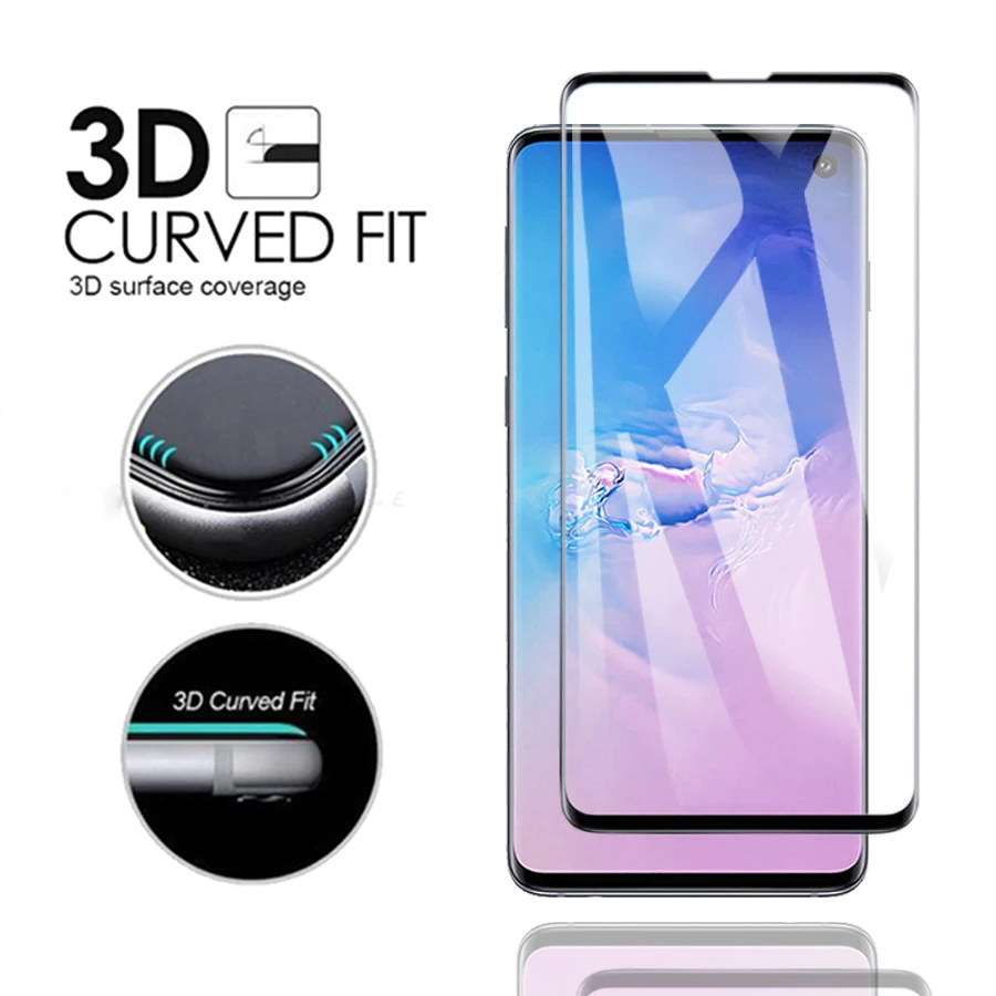 Защитное стекло для samsung galaxy s10e S10 plus Защитная пленка экрана samsug Sheet tremp s 10 e light