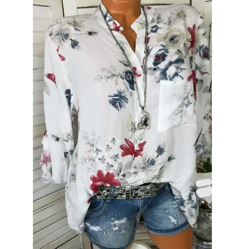 

women blouse new fashion print tops retro popular shirt plus size women shirts vintage ladies tops boho korean clothes gothic