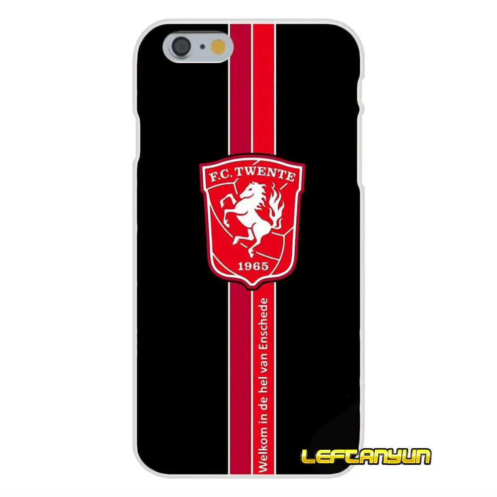 as pictures Для FC Twente Мягкий силиконовый чехол для iPhone X 4 4S 5 5S 5C SE 6 6 S 7 8 Plus - Цвет: as pictures