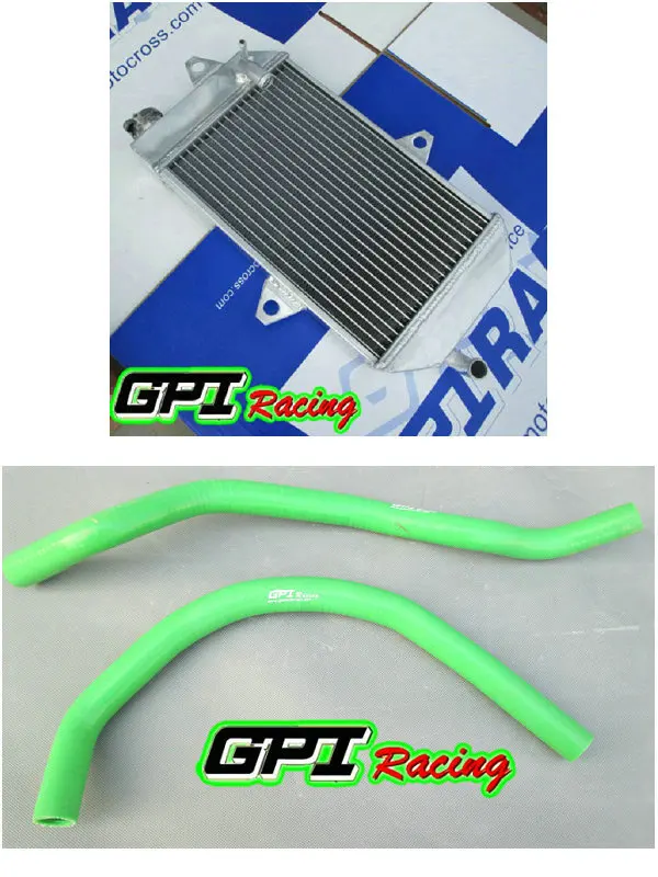 High performance Radiator +RED HOSE for YAMAHA banshee YFZ350 YFZ 350 oversized ATV HIGH-PER. |