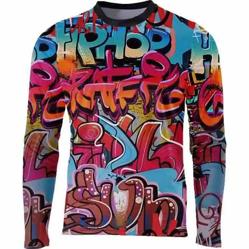 Джерси с длинным рукавом для скоростного спуска велосипед мотоциклика Мотокросс