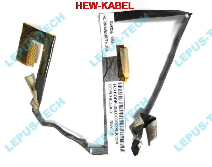 Новый ЖК кабель для LENOVO X100E LED 45M2885 LVDS гибкий видеокабель|Компьютерные кабели и