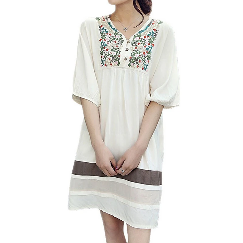 Платья для беременных Хлопковое платье Blous blusa одежда больших размеров Одежда