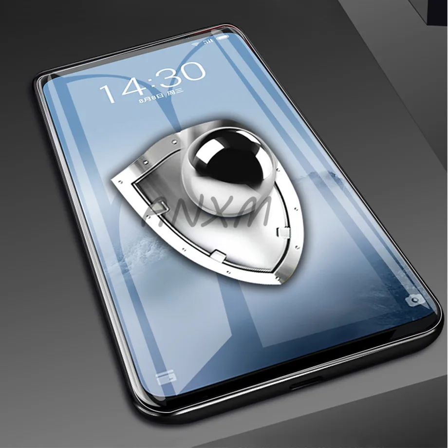 2 шт./лот, закаленное стекло 9H для meizu 16 16, защита экрана, полное покрытие, стекло для meizu 16X16 th plus, защитная пленка