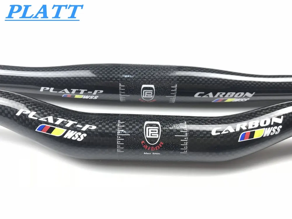

flat p per carbone guidon or fiber de carbone mountain bike bend riser guidon / right plat guidon jl88388