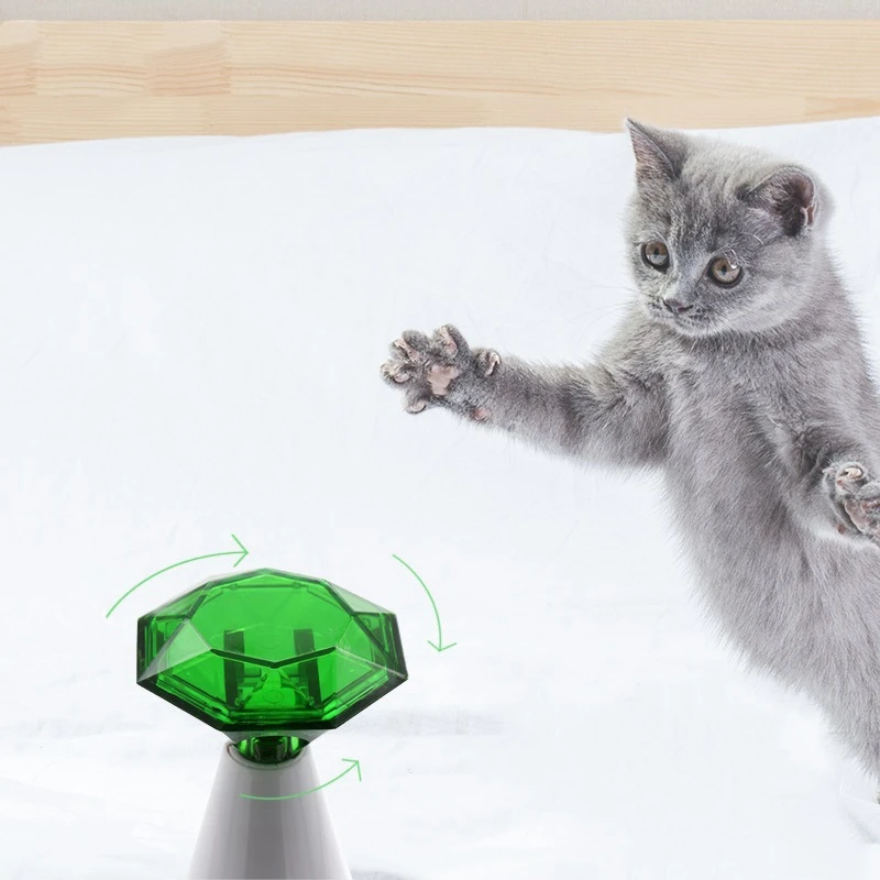 Автоматическая Лазерная Игрушка для кошек + игрушка-погоня 3 в 1 интерактивная