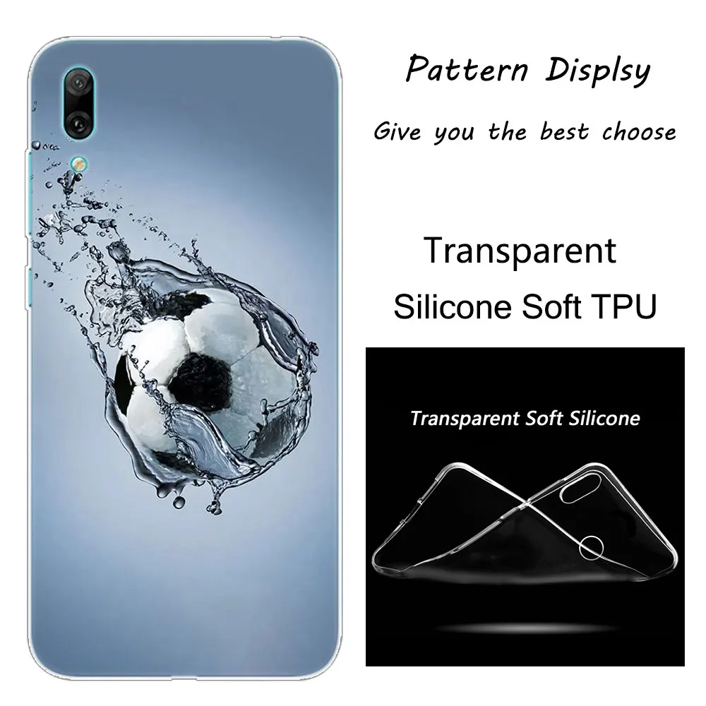 Спортивный Футбольный Мягкий силиконовый чехол для телефона huawei mate 10 20 Lite Pro Enjoy 9S Y9 Y7 Y6 Y5 Pro Модный чехол - Цвет: 011